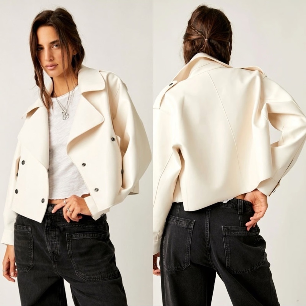We The Free Leather Jacket